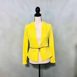 🌺 Massimo Bright Yellow Blazer